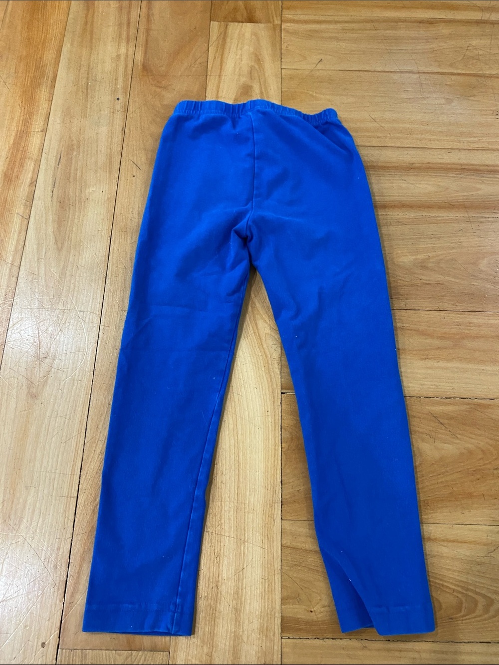 Hanna Andersson Girls' Two-Pack Lot of Leggings in Navy and Bright Blue - Picture 9 of 9